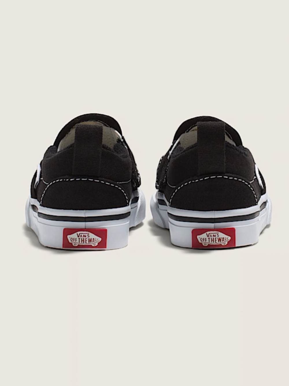 NWT VANS TODDLER SLIP ON IN BLACK SIZE 8 TODDLER - Picture 4 of 9